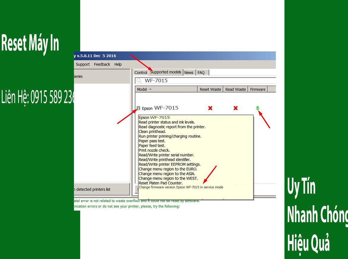 Key Firmware May In Epson WF-7015 Step 1